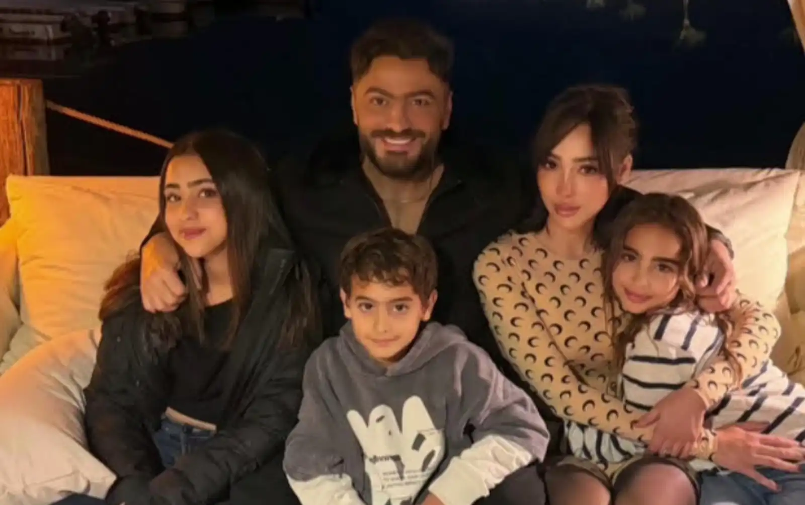 تامر حسني وبسمة بوسيل