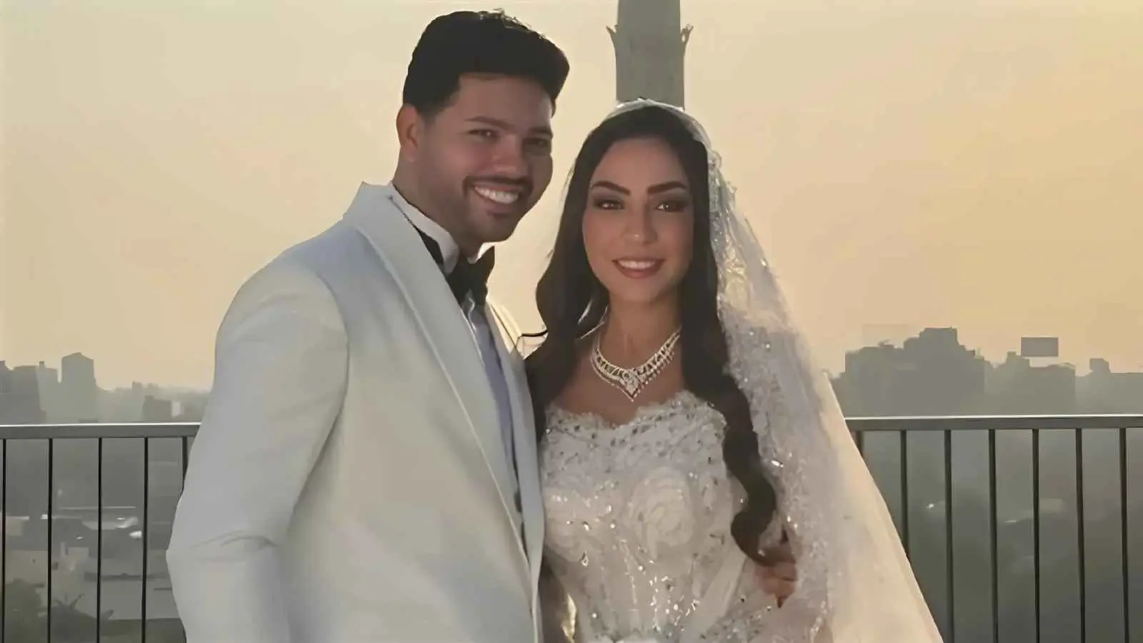 محمد شاهين و رشا الظنحاني 