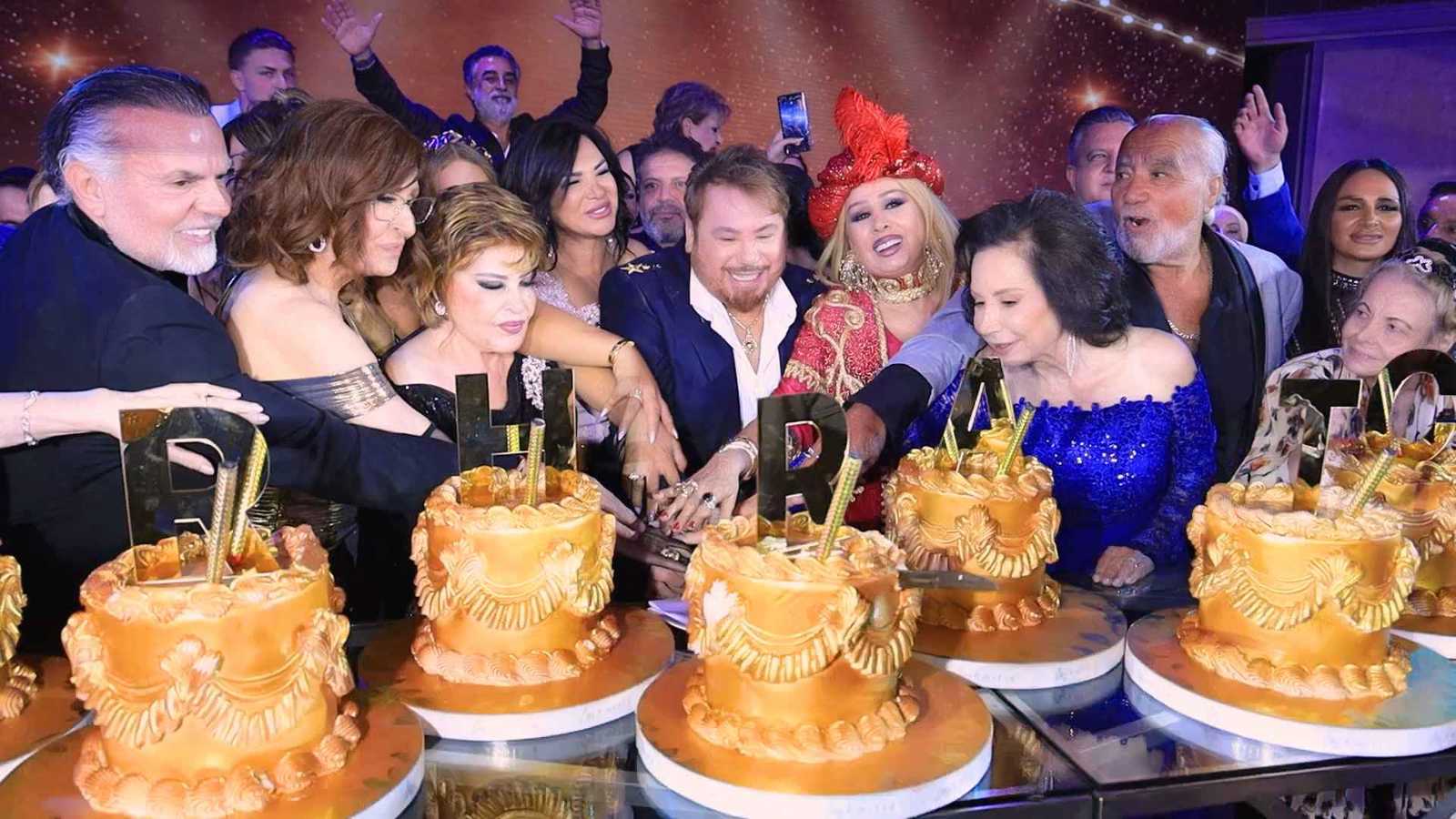 كيف احتفل نجوم الفن بعيد ميلاد هراتش سغبازريان؟