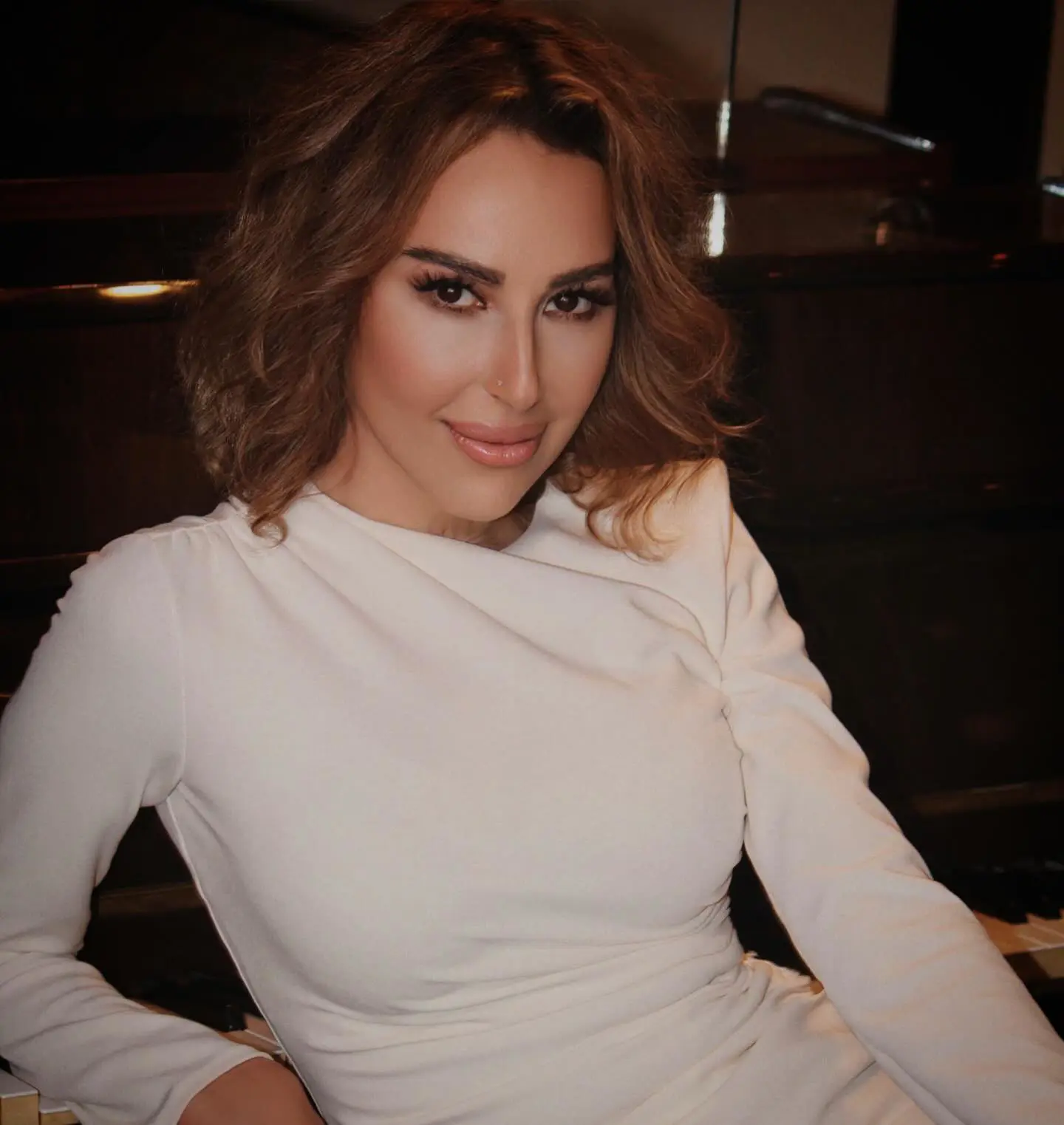 الفنانة اللبنانية ورد الخال من جلسة تصوير خاصة