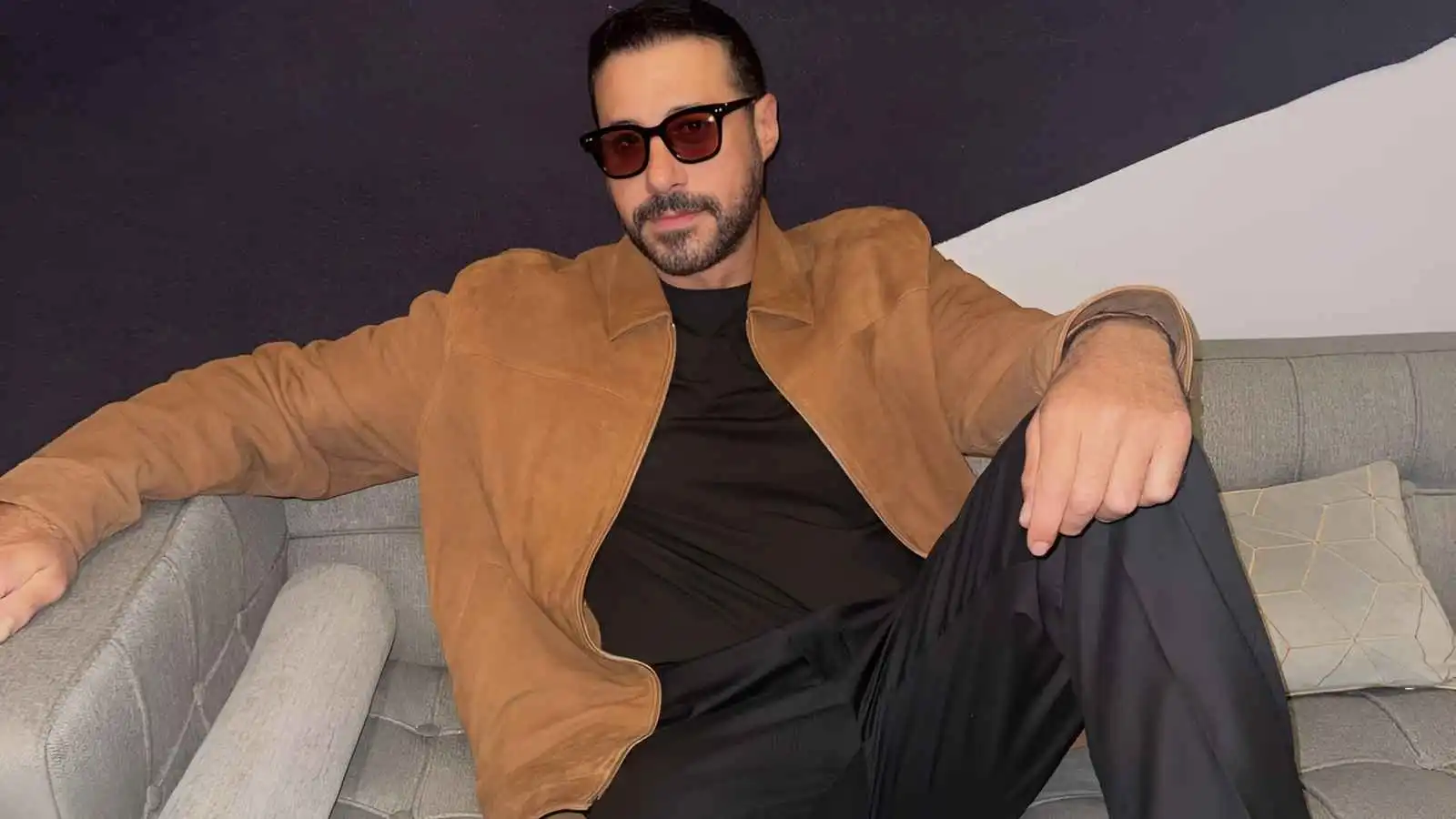 أول ظهور لـ أحمد السعدني مع نجله بعد أيام من زواجه