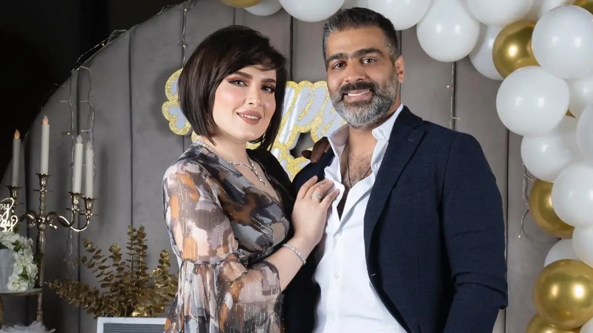 هبة الدري تحتفل بعيد ميلادها مع زوجها نواف العلي بأجواء رومانسية