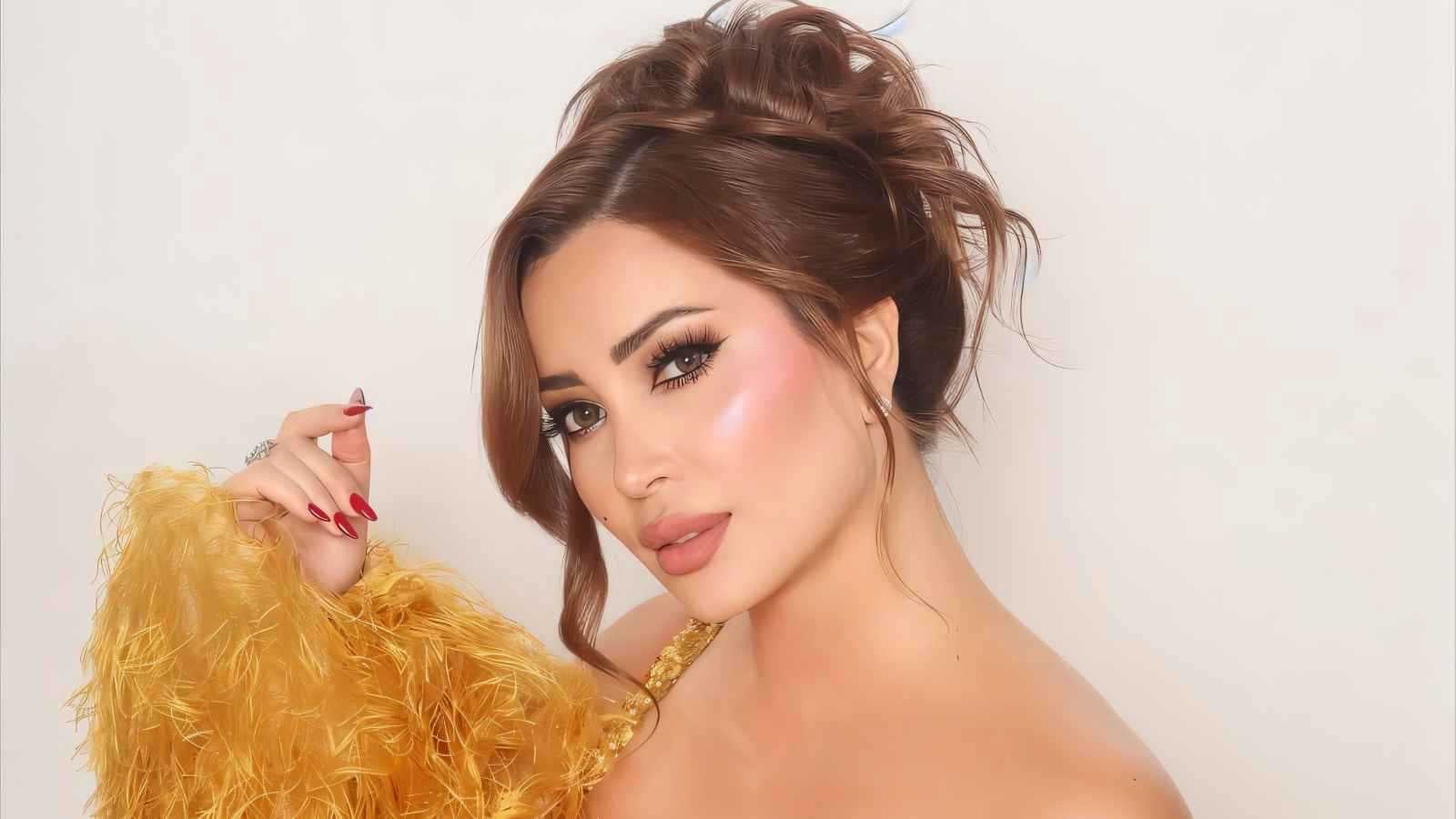 هكذا احتفلت نسرين طافش بعيد ميلاد زوجها (صور)
