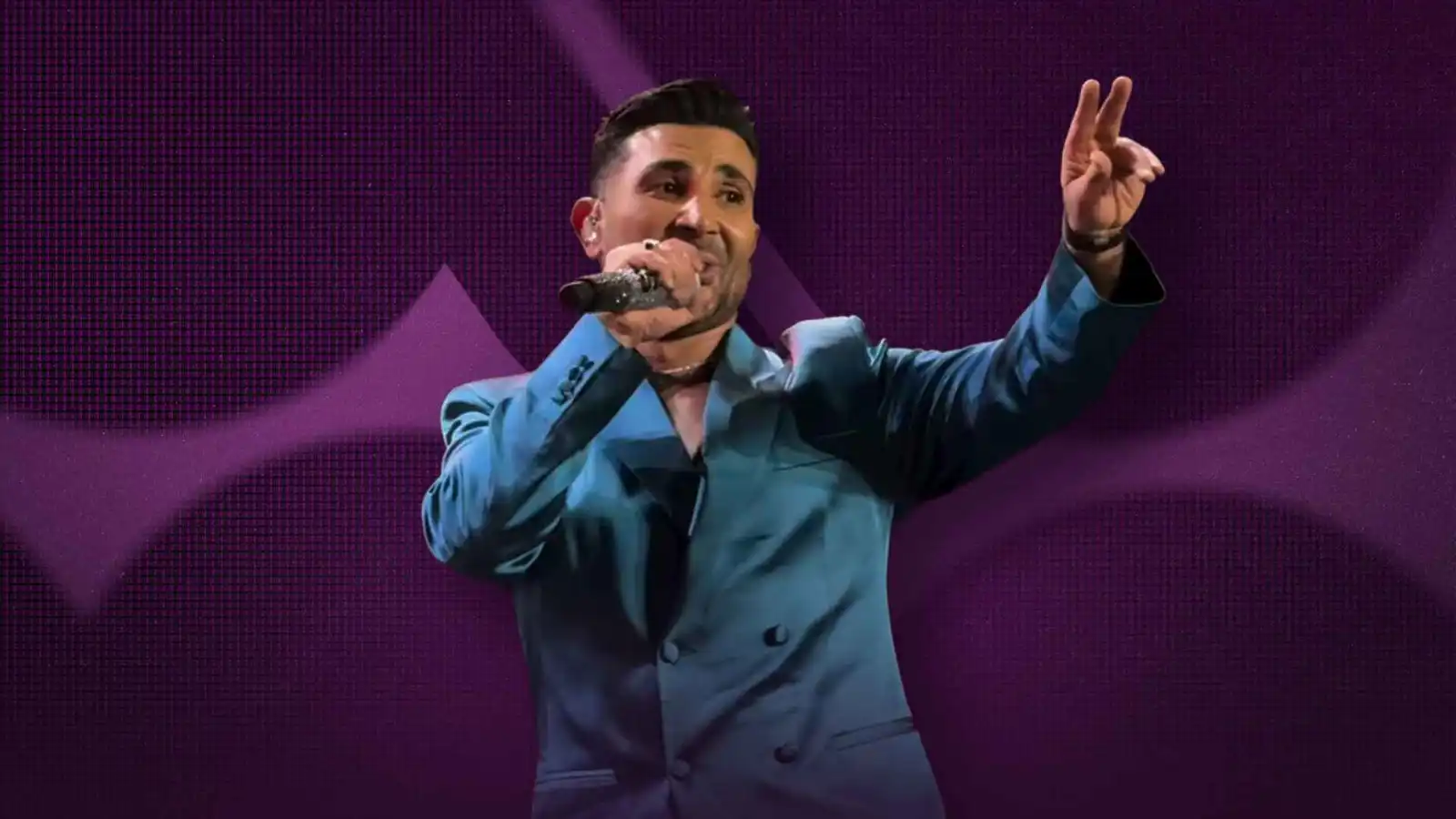 سر اختيار أحمد سعد للون الأزرق ومصير زفافه الثاني