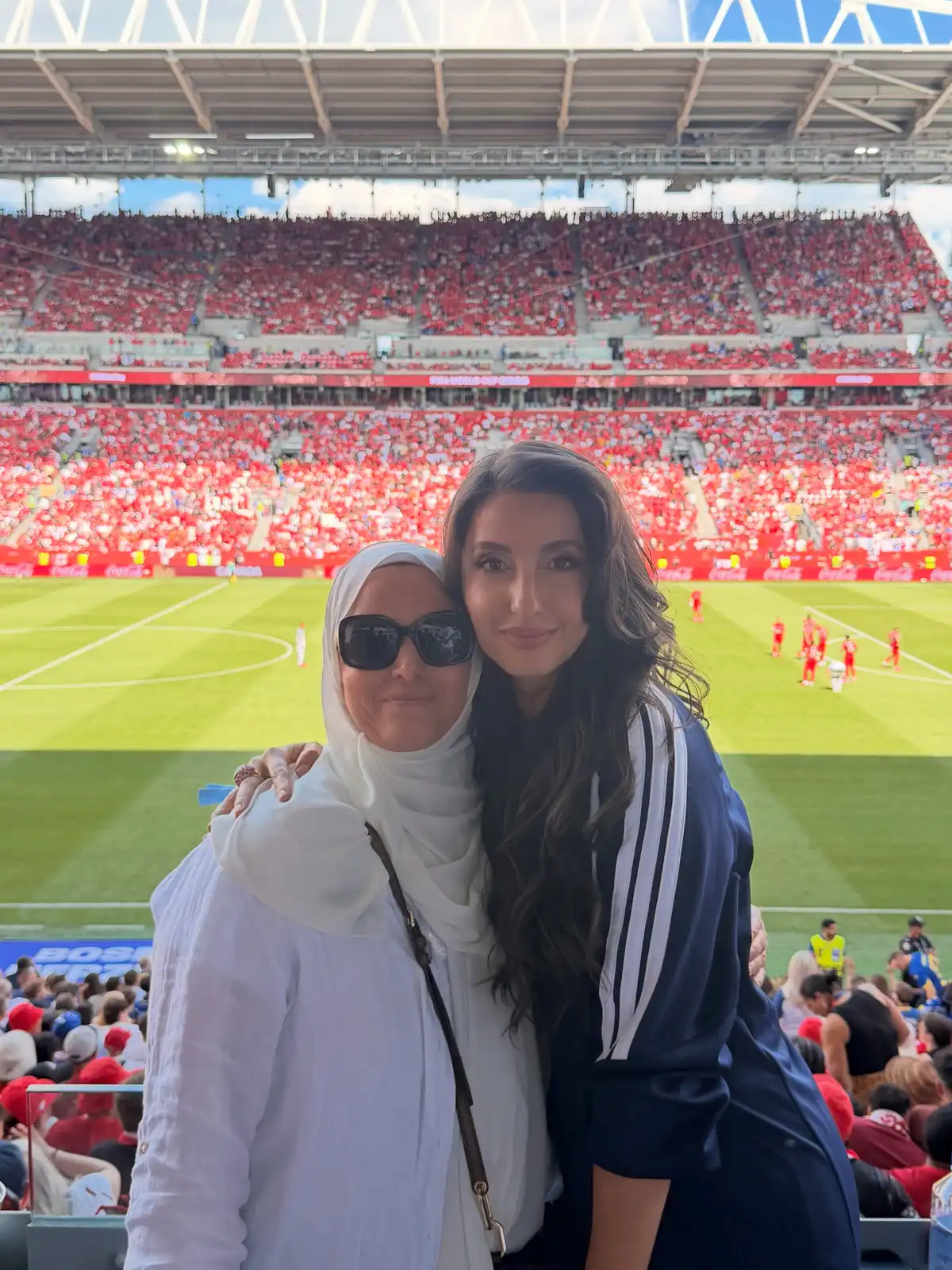 نورا فتحي عن متابعة عائلتها لعرضها في كأس العالم: انتظرت هذه اللحظة طوال حياتي