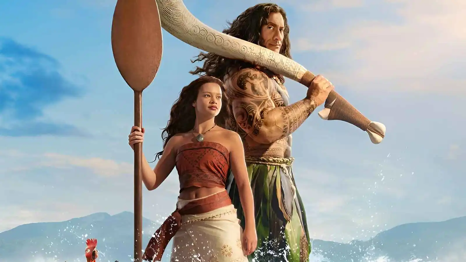طرح برومو فيلم Moana لـ داوين جونسون قبل عرضه