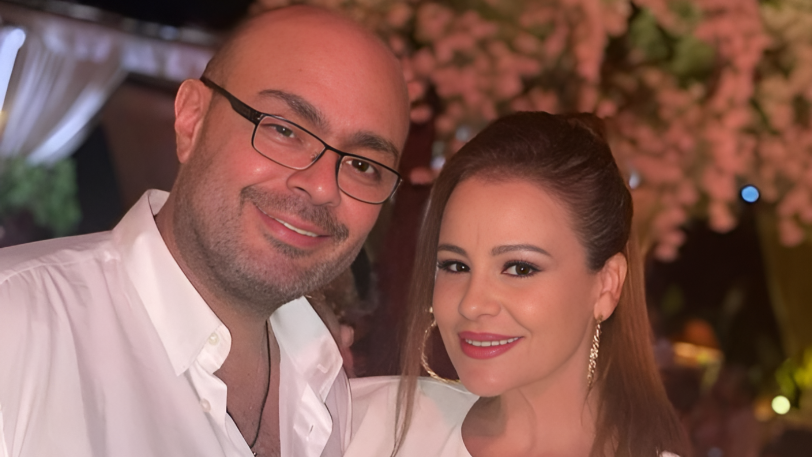 كارول سماحة وزوجها وليد مصطفى