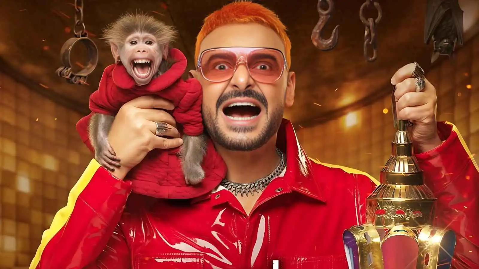 بوستر برنامج "ليفل الوحش" لـ رامز جلال