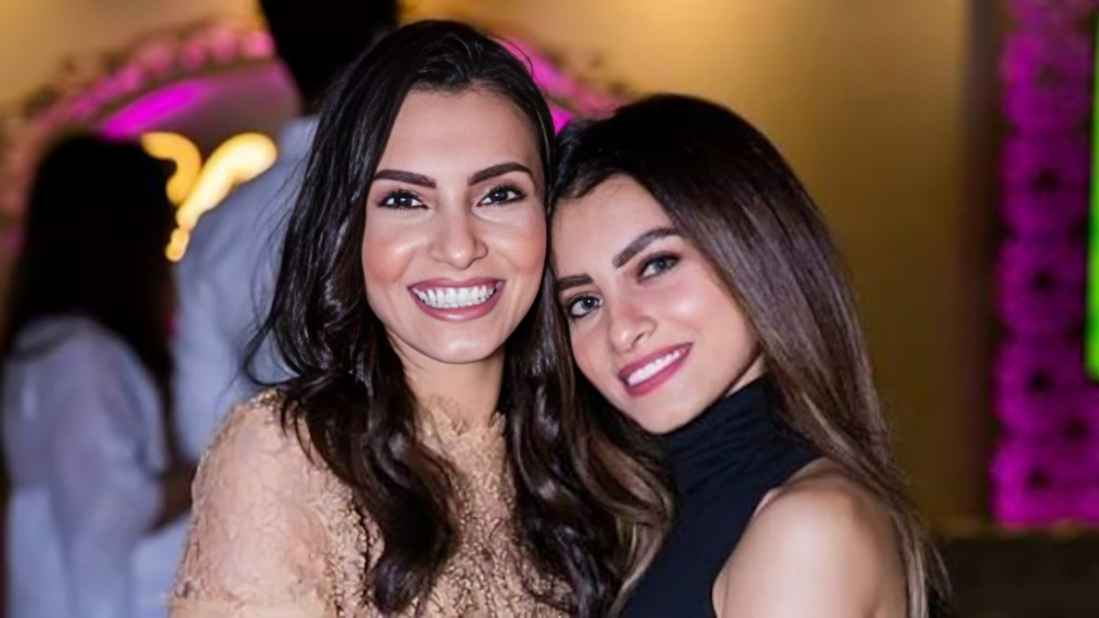 كارمن سليمان وشقيقتها فرح