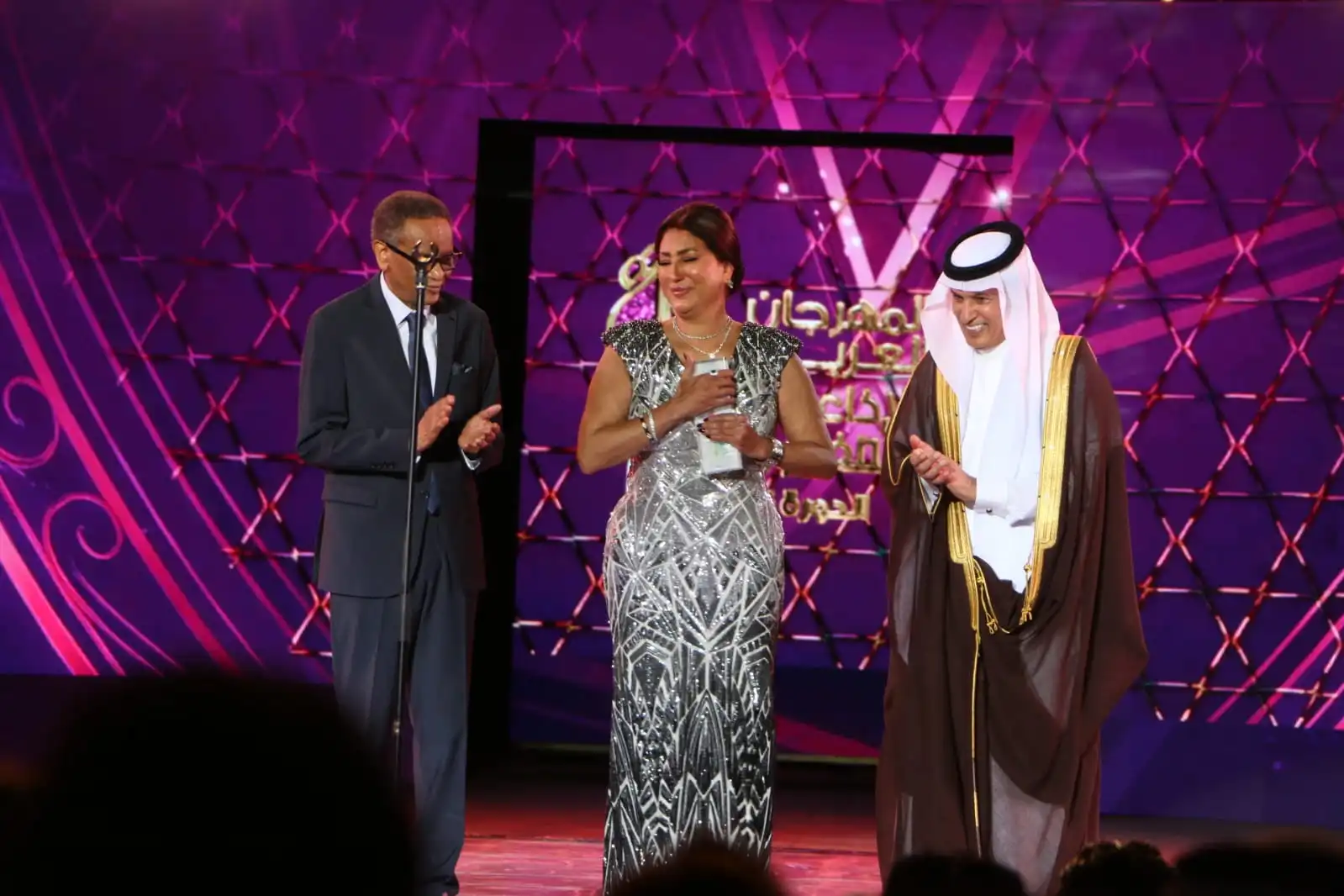 تكريم الفنانة المصرية وفاء عامر