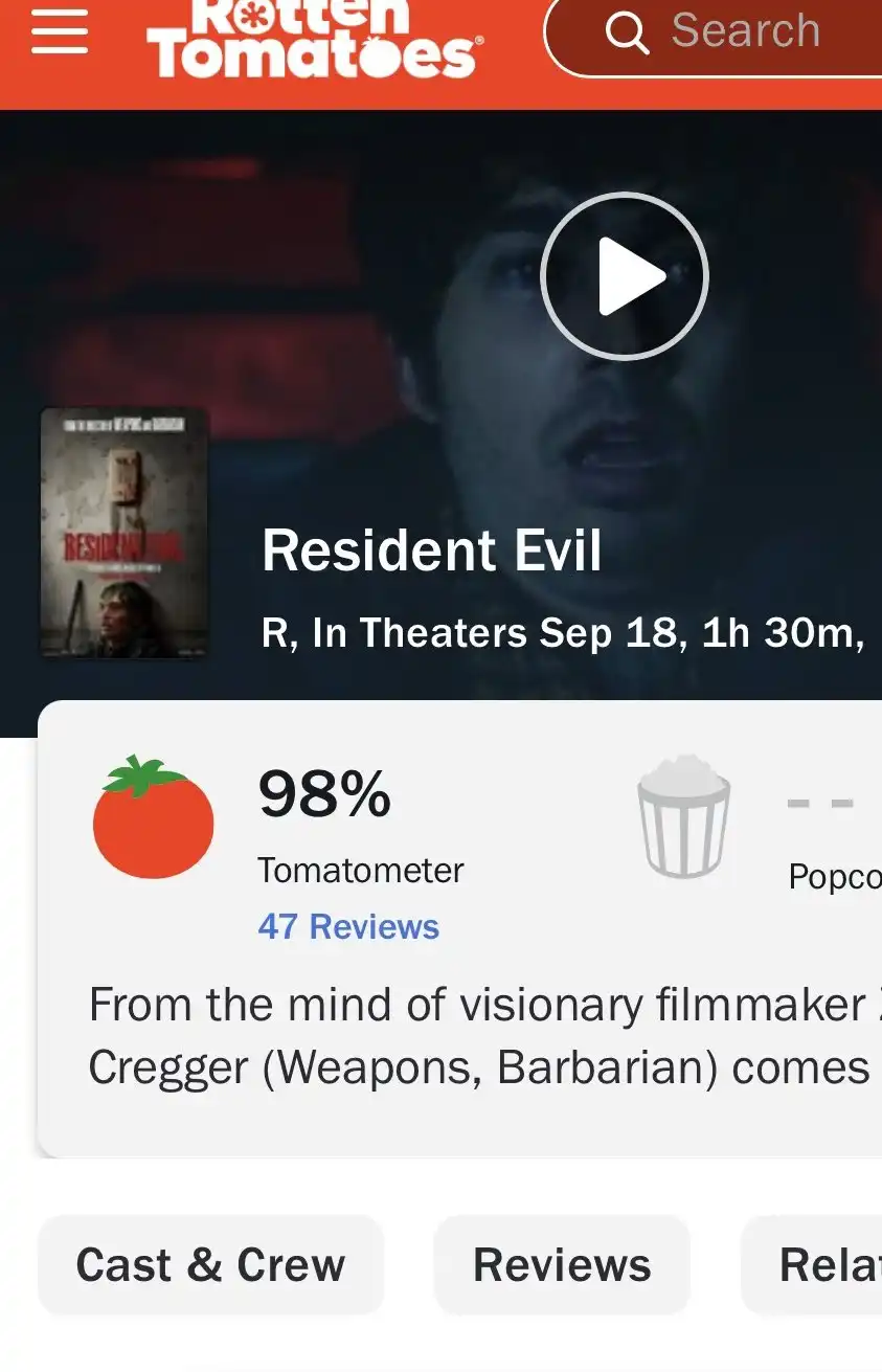 تقييم فيلم RESIDENT EVIL