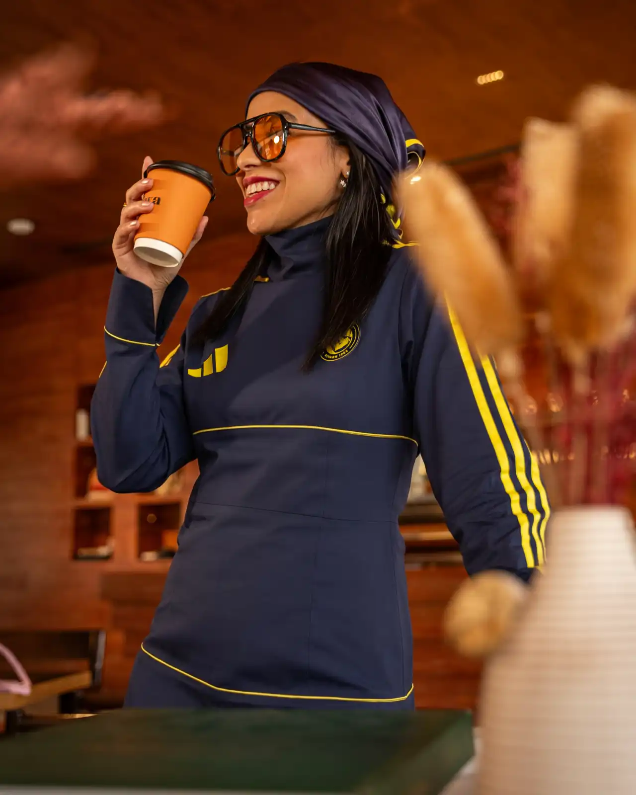 نورا الشيخ وAdidas