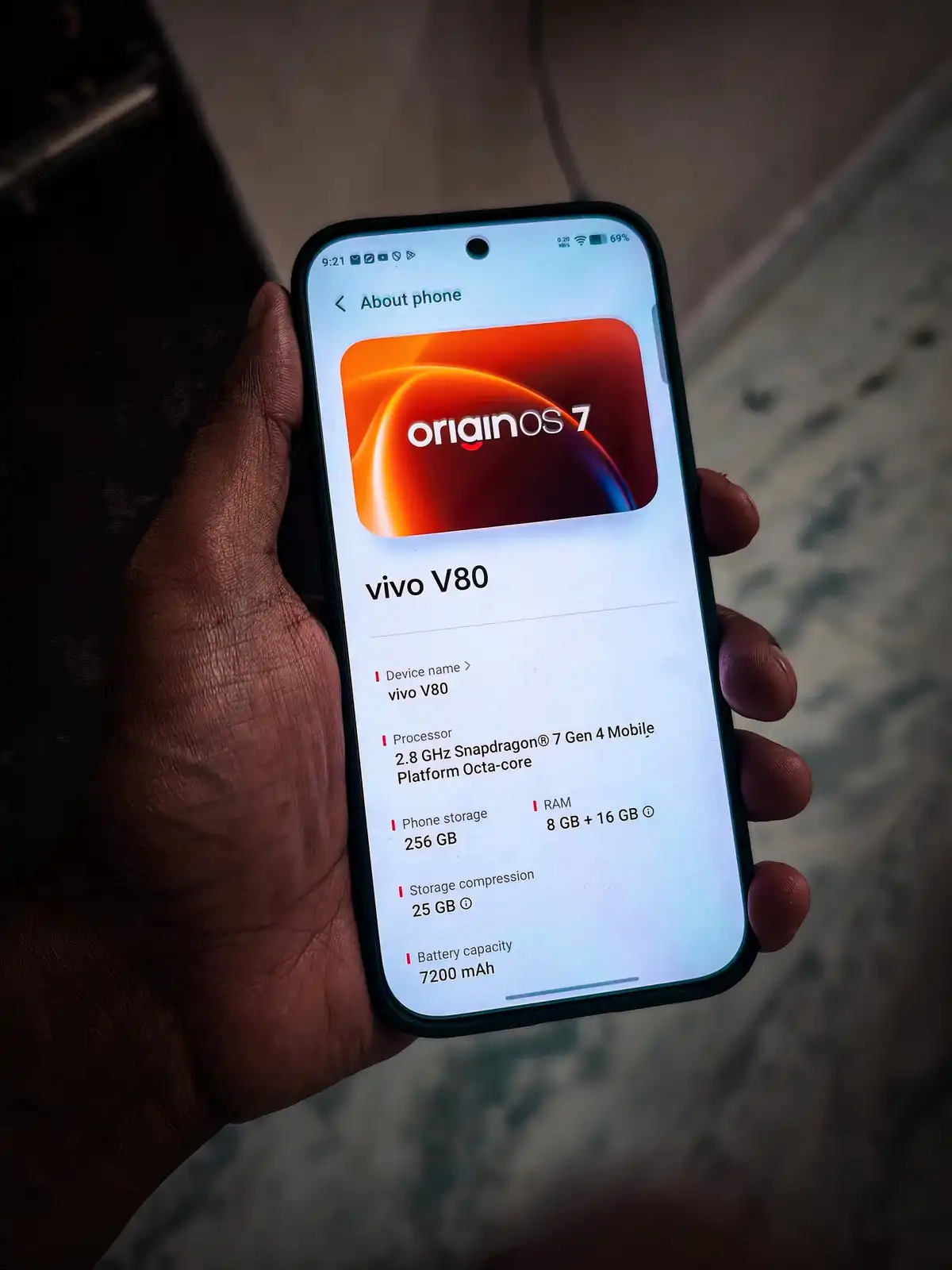 هاتف vivo V80 Lite 5G