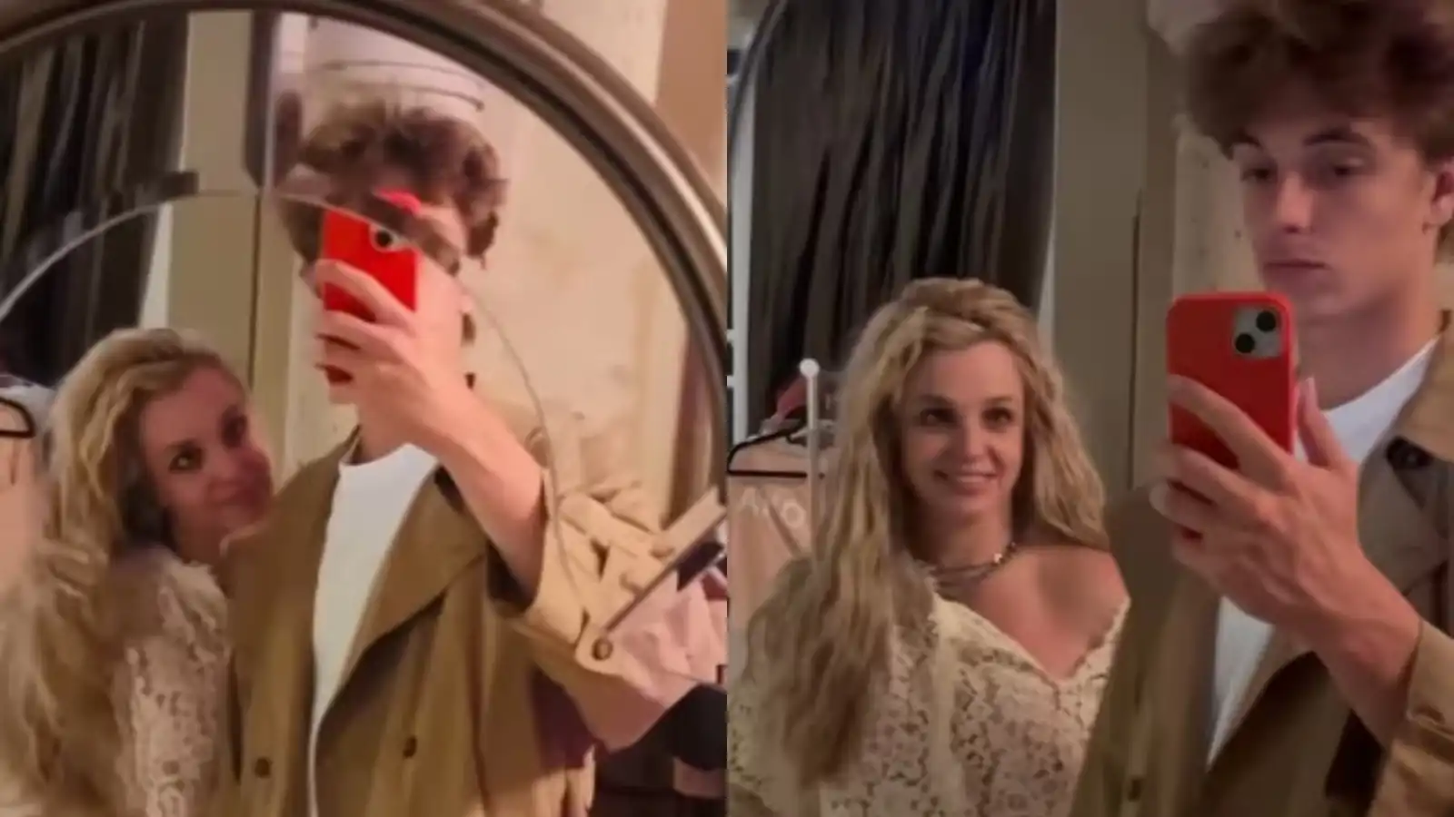 بريتني سبيرز مع ابنها جايدن