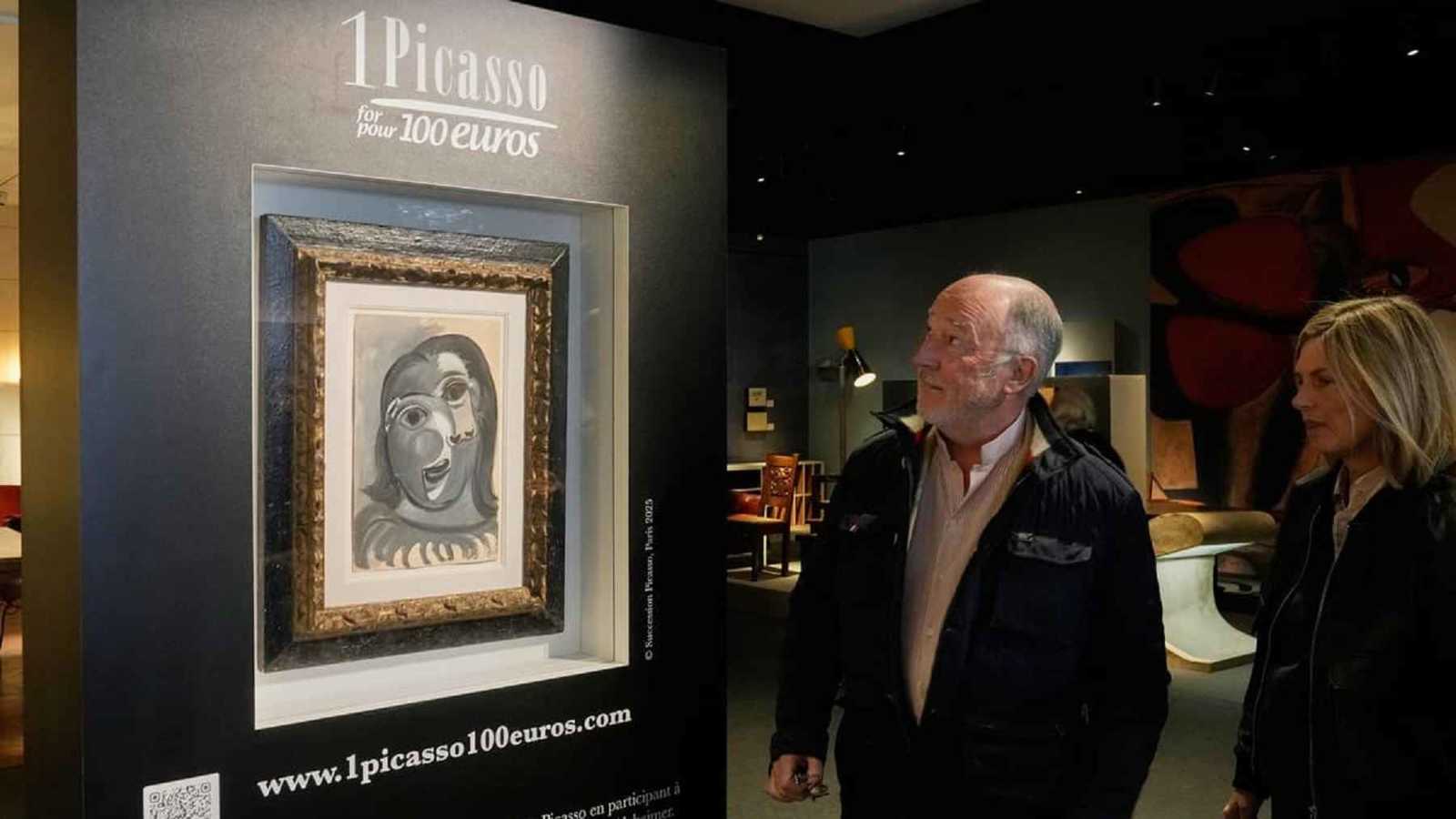 يانصيب يضع لوحة مليونية لـ بيكاسو في متناول الجميع 