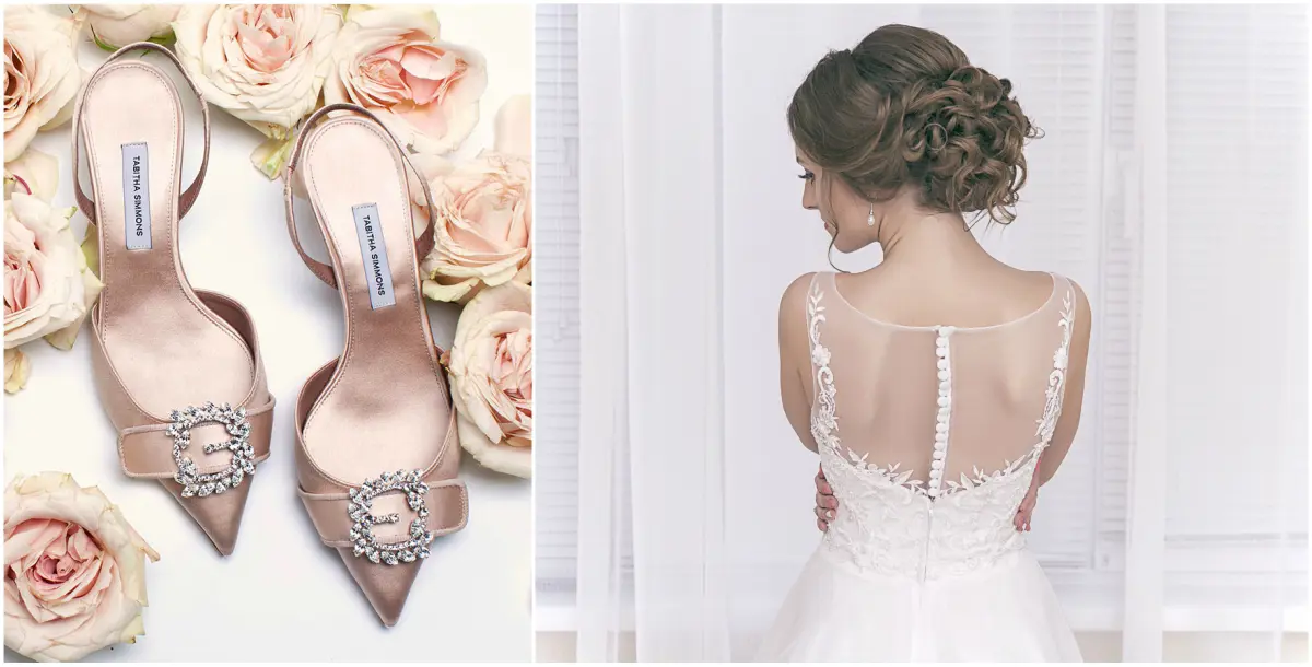 تابيثا سيمونس.. تقدم مجموعة أحذية زفاف ساحرة لعروس 2018