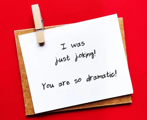 abusive note