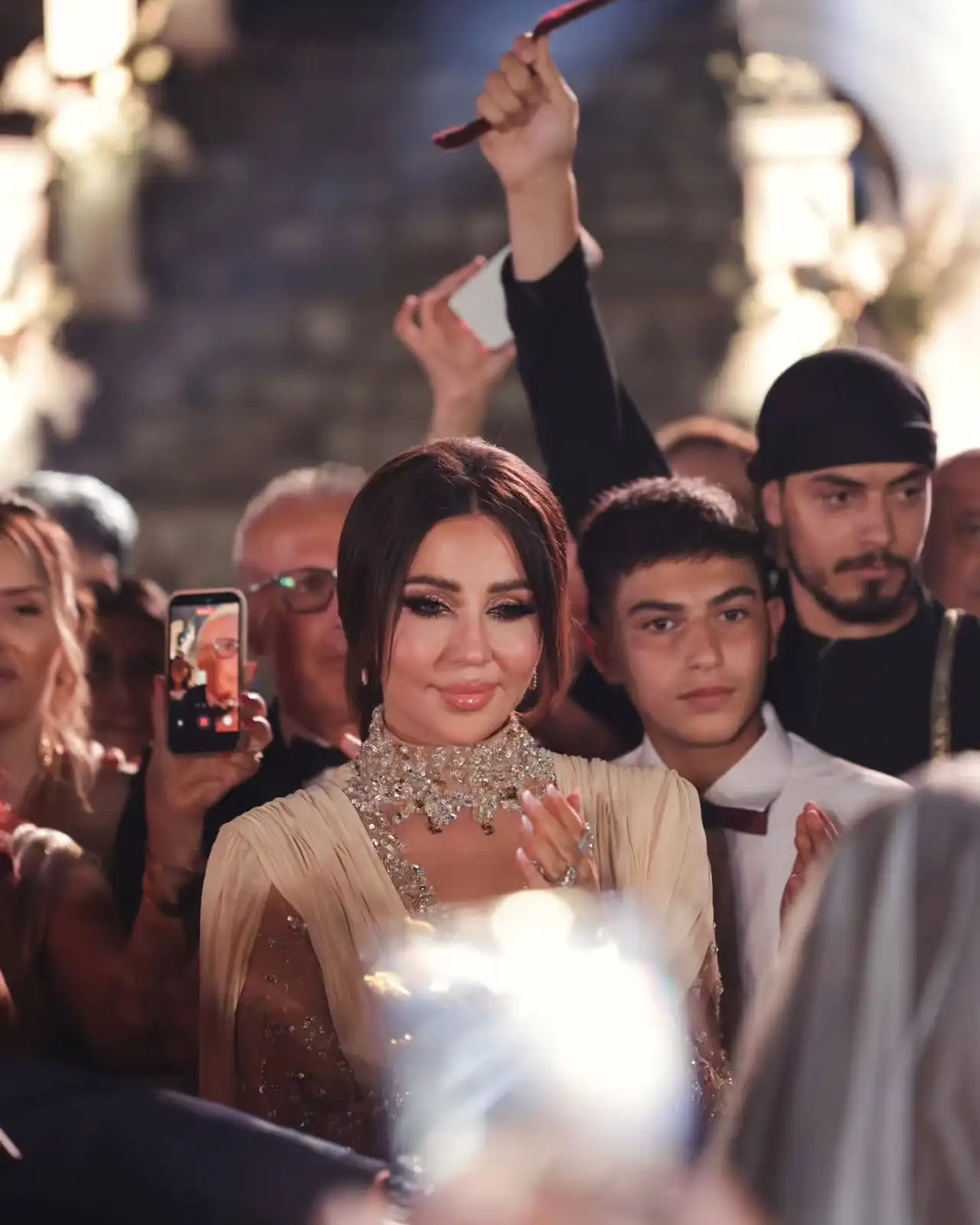 رابعة الزيات تذرف الدموع في زفاف نجلها كريم وتوجه رسالة مؤثرة