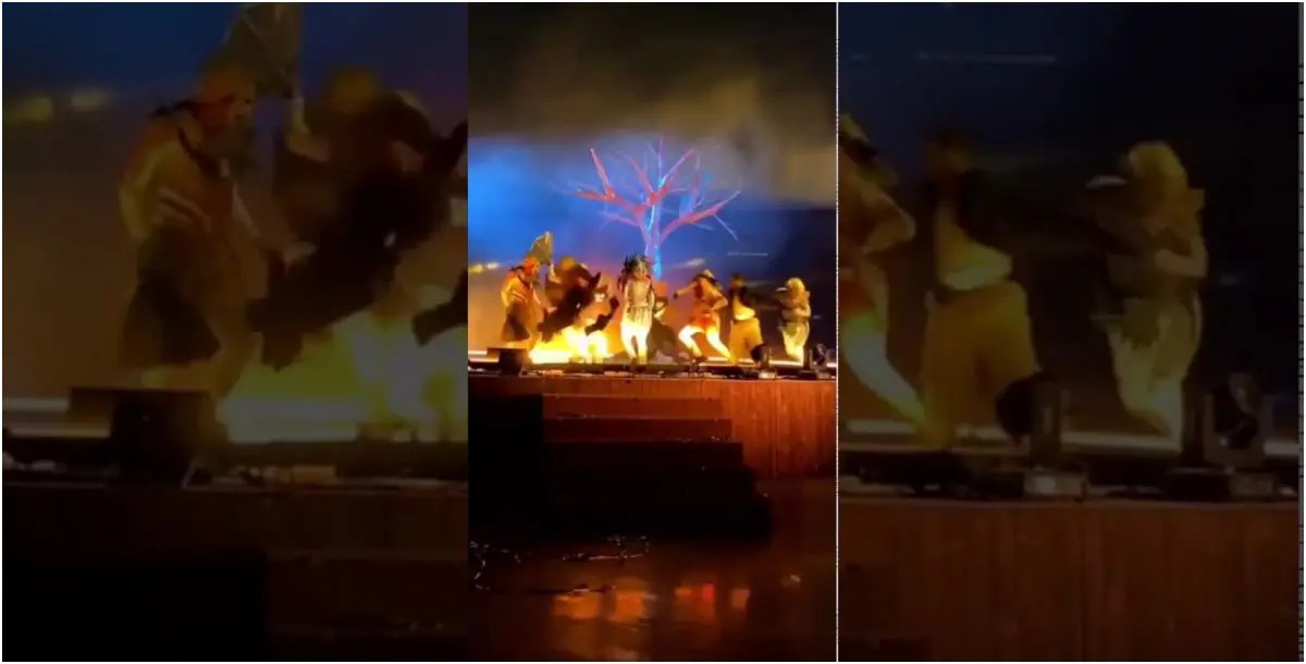 هجومٌ بـ"سكين" على فرقة استعراضية في إحدى فعاليات موسم الرياض!