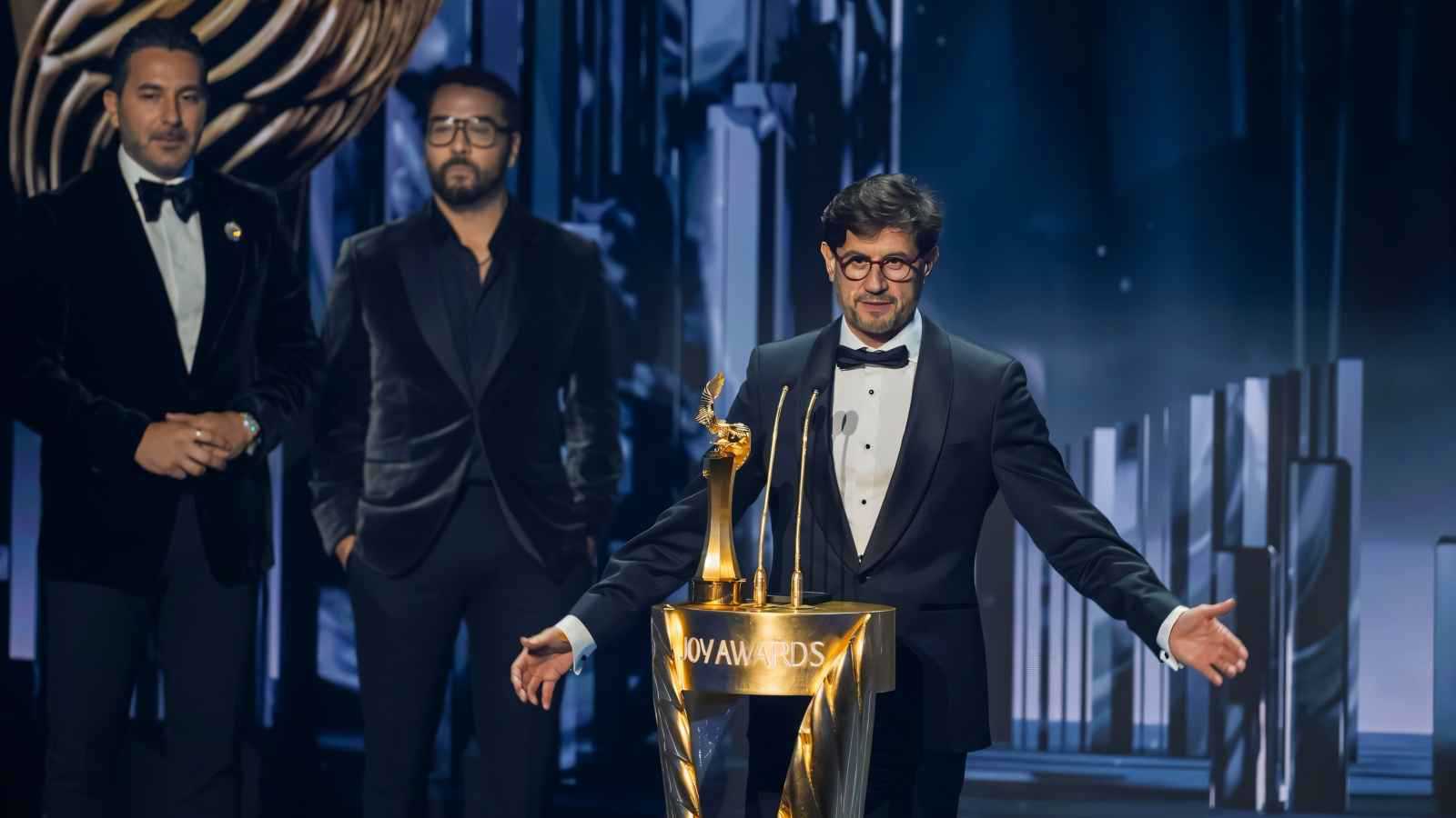 أحمد الدوغجي يحصد هذه الجائزة في Joy Awards 2026