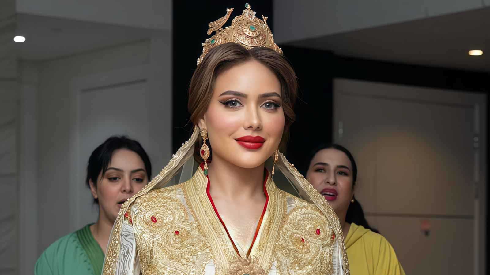 أجواء مغربية تقليدية.. الصور الأولى لزواج محمد النني بالبلوجر حنان | فوشيا