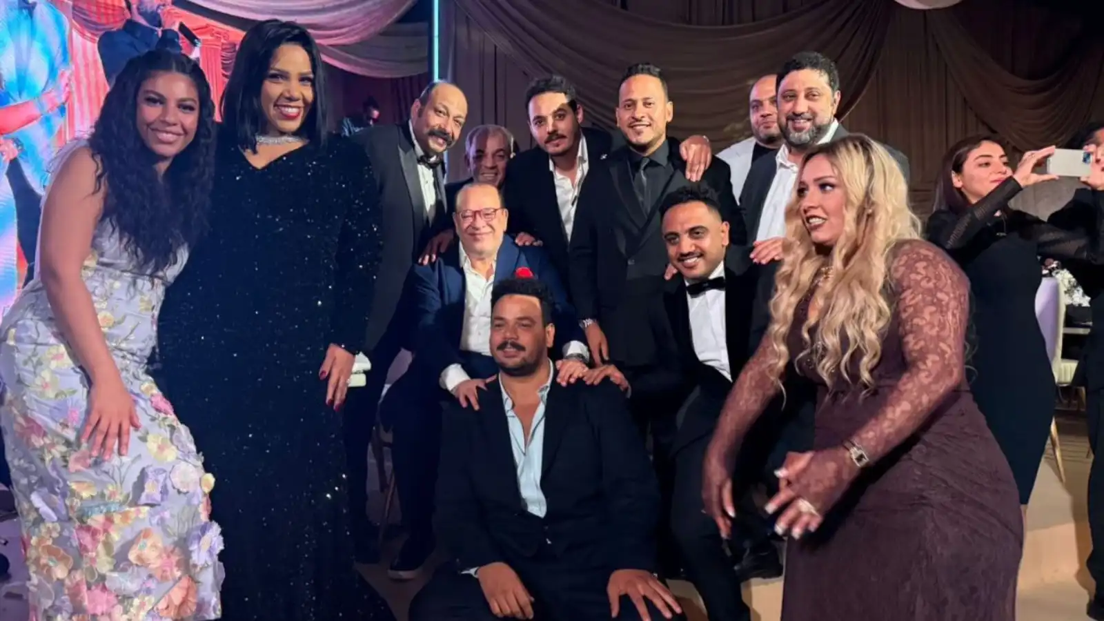 شيماء سيف وظهور لافت في حفل زفاف نجل بيومي فؤاد