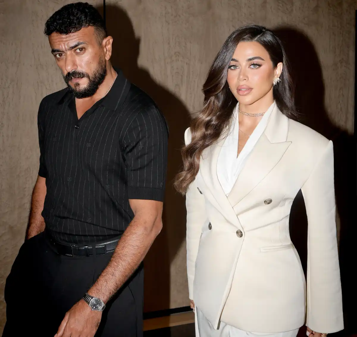 يارا السكري وأحمد العوضي