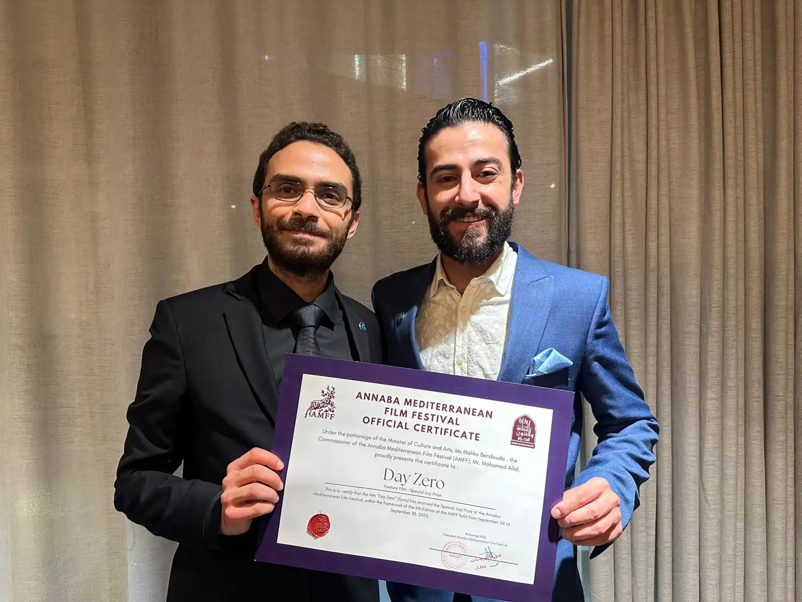 مجيد الخطيب لـ فوشيا : جائزة Day Zero في عنابة دافع للسينما السورية