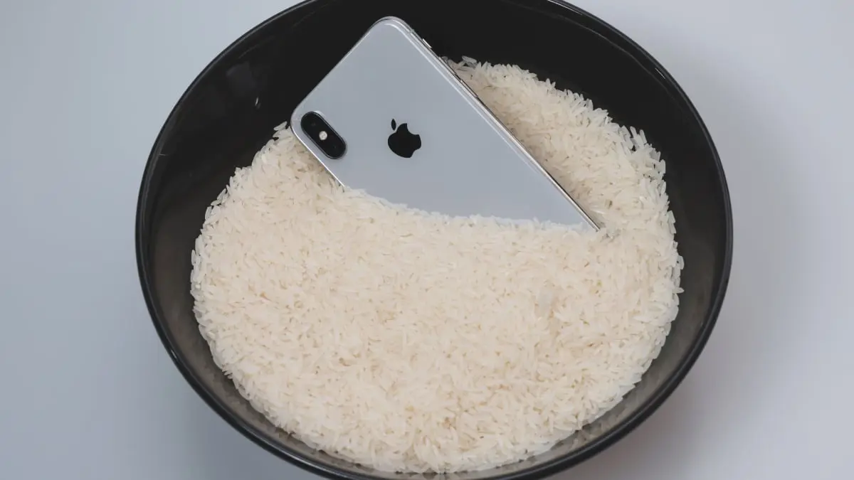 أبل تحذّر من تجفيف هواتف آيفون بـ"الأرز"