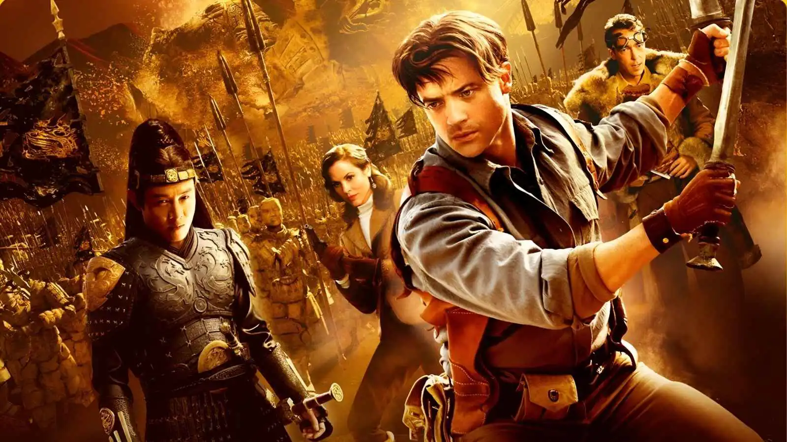 The Mummy يعيد بريندان فريزر وريتشل وايز بعد أكثر من عقدين