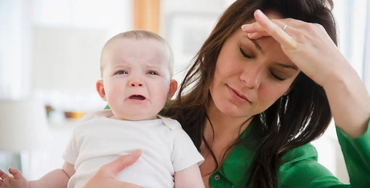 تغلبي على الضغط العصبي بعد الولادة من أجل طفلك