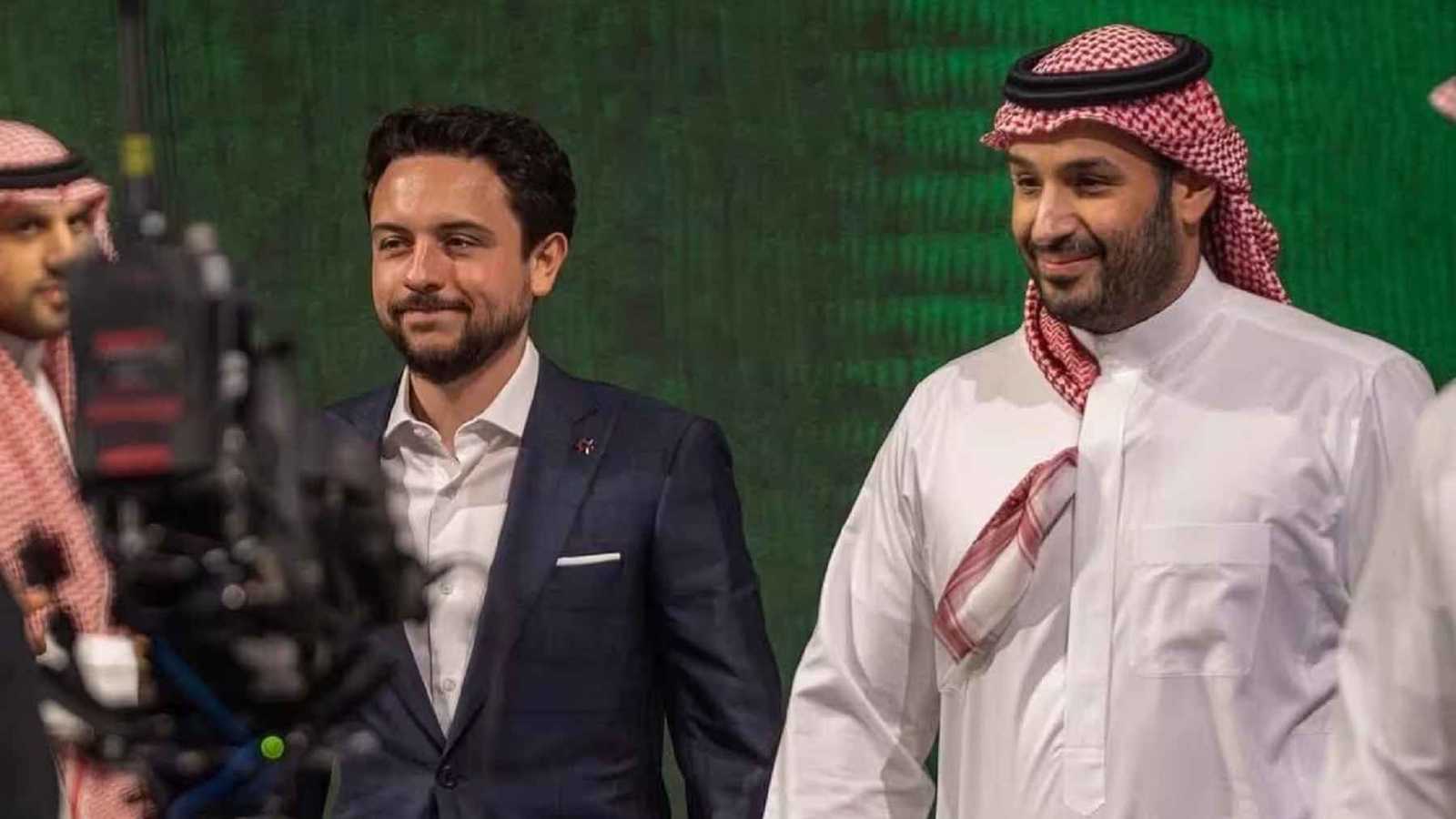 وليا العهد السعودي والأردني
