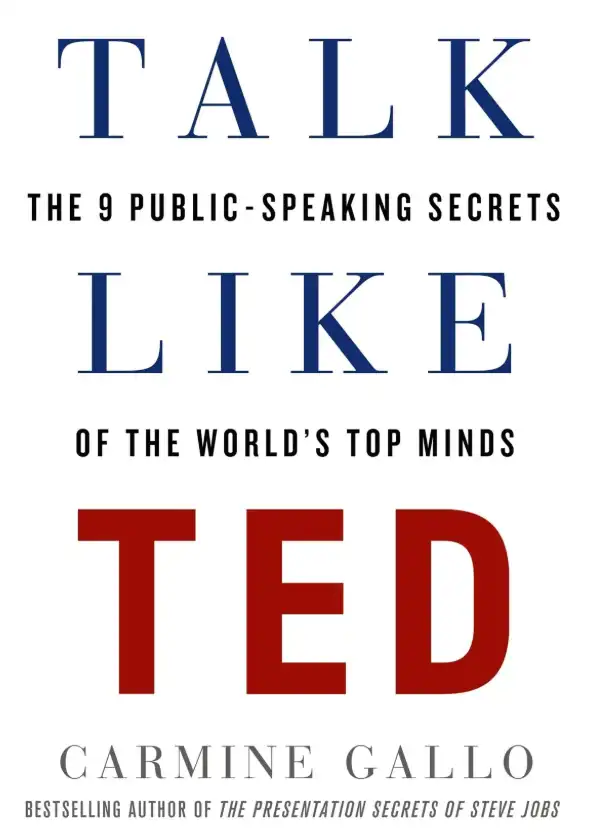 كتاب Talk Like TED للكاتب كريس أندرسون