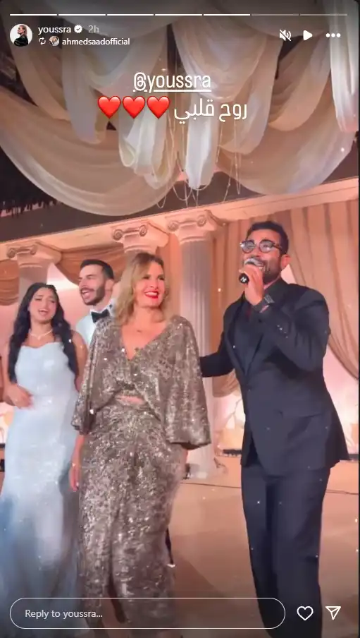 نجوم الفن يجتمعون في حفل زفاف نجل بيومي فؤاد