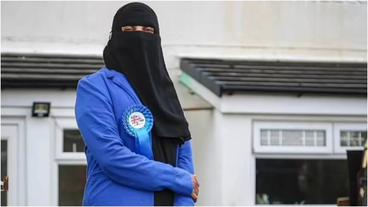 مسلمة تسعى لأن تصبح أول سياسية بريطانية ترتدي "نقاب"