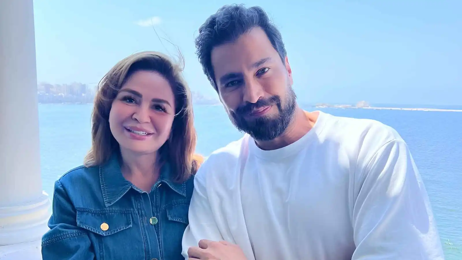 كيف رحبت إلهام شاهين بـ معتصم النهار في مصر؟