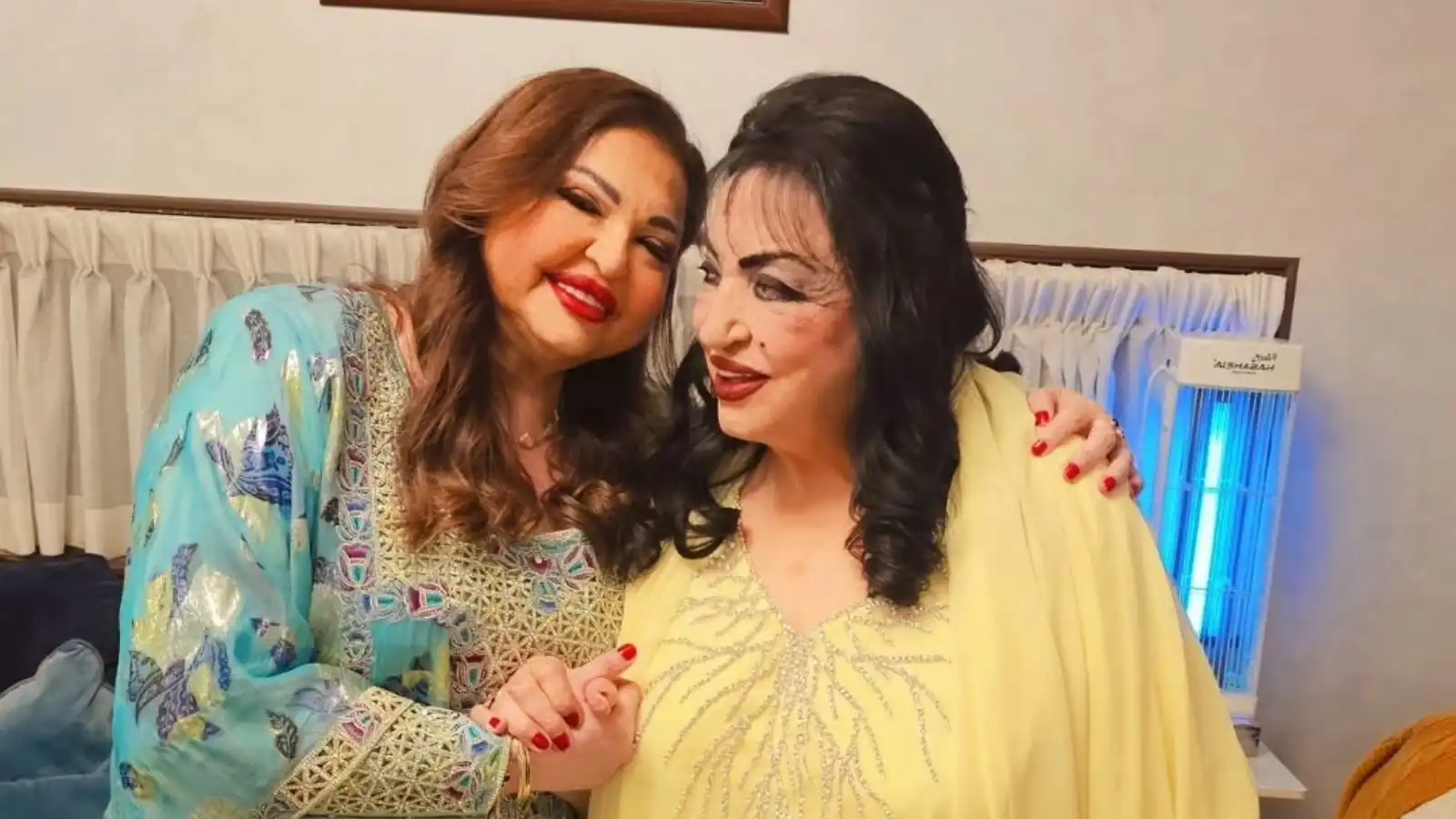 (خاص) لينا رضوان تكشف تطورات حالة سميرة توفيق الصحية