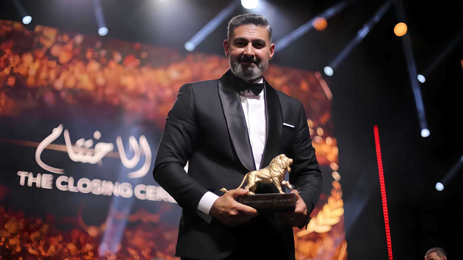 تكريم ياسر جلال في ختام مهرجان وهران الدولي للفيلم العربي