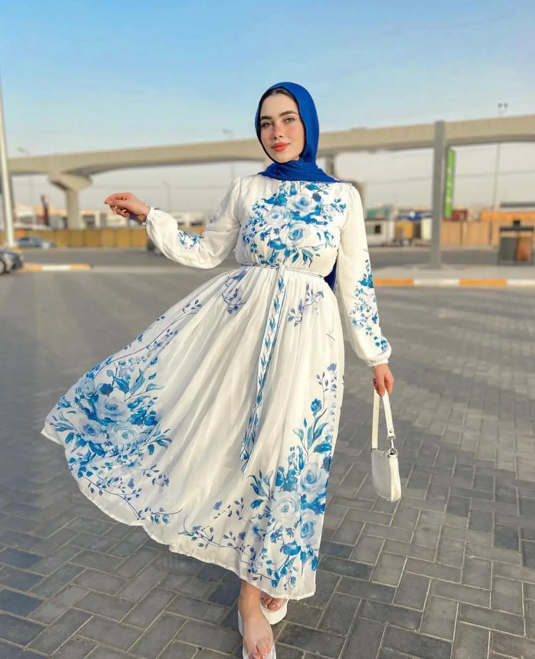 الفساتين الطويلة للمحجبات