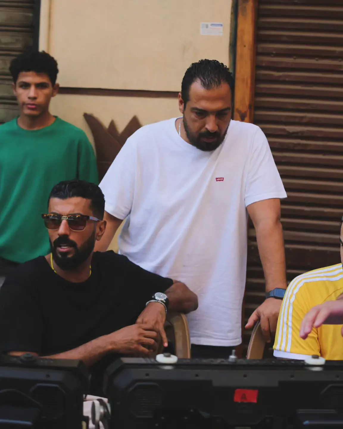 المخرج المصري محمد سامي والمنتج تامر فتحي