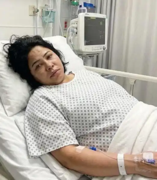 الصورة المتداولة لشيرين عبد الوهاب