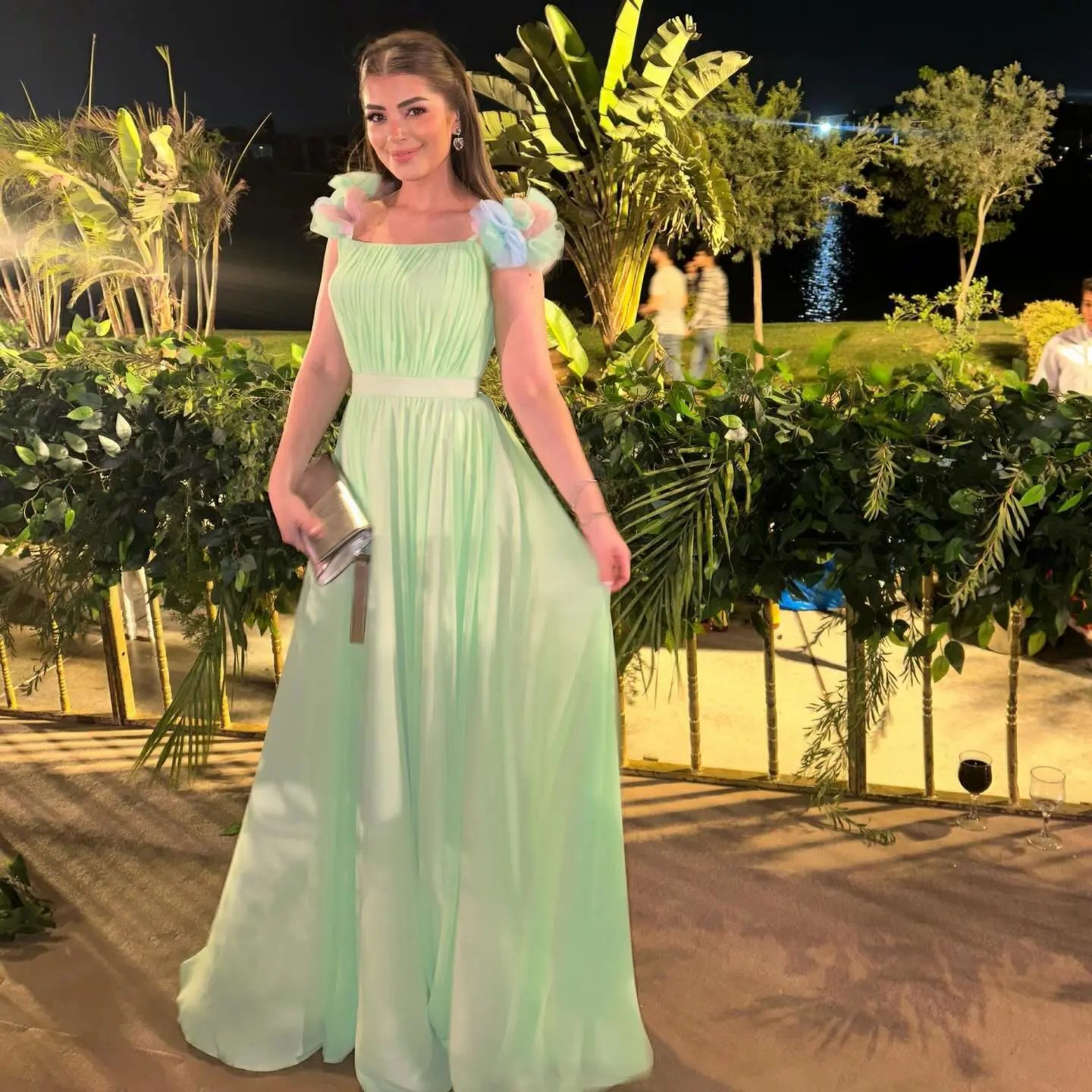 ليلى زاهر بفستان من mamzi
