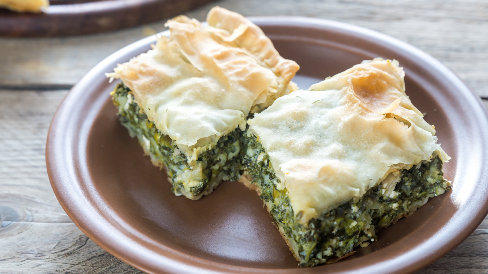 فطيرة السبانخ اليونانية "سباناكوبيتا"