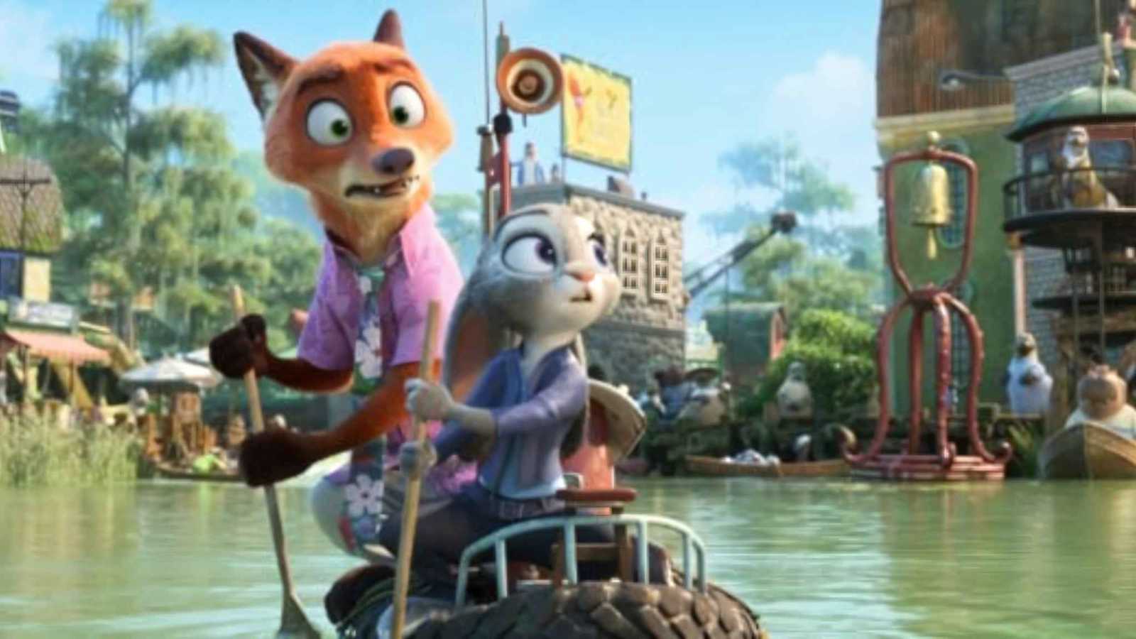 شاكيرا "غزالة" في برومو فيلم Zootopia 2