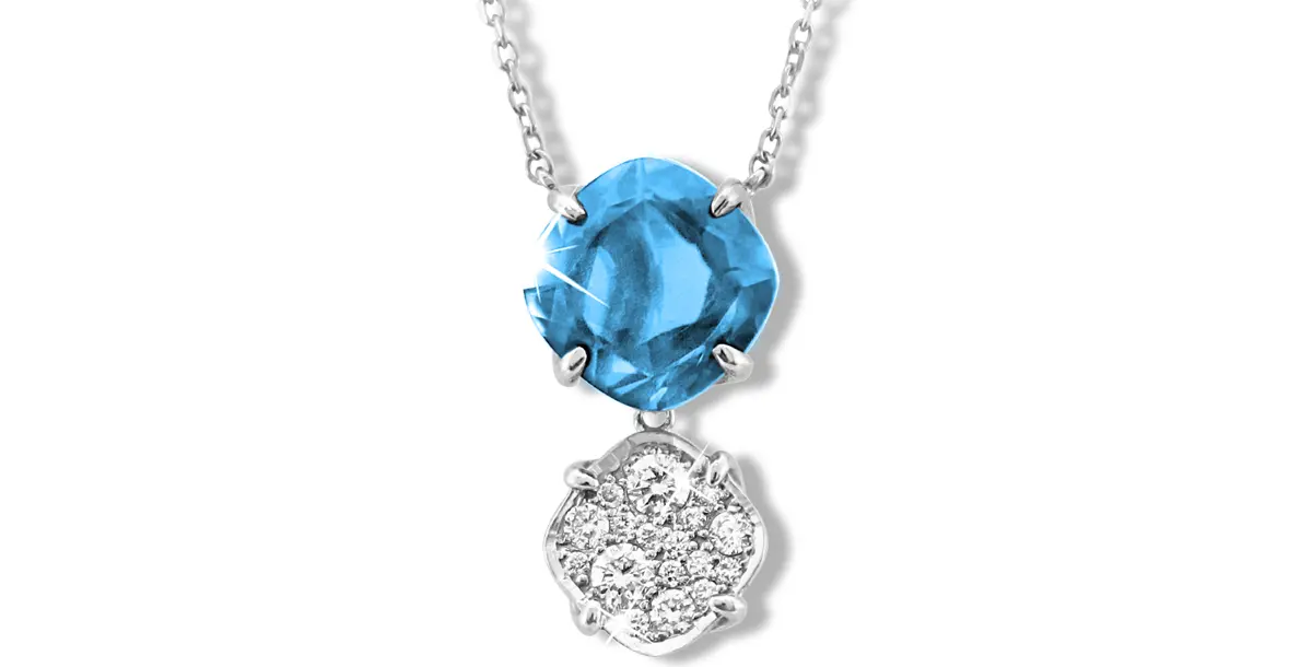 إطلالتك أجمل مع تشكيلة الماس الأزرق من الليالي