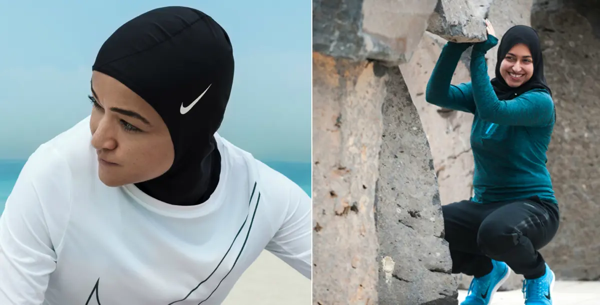 كيف دافعت البطلة الأولمبية آمنة حداد عن حجاب "نايكي"؟