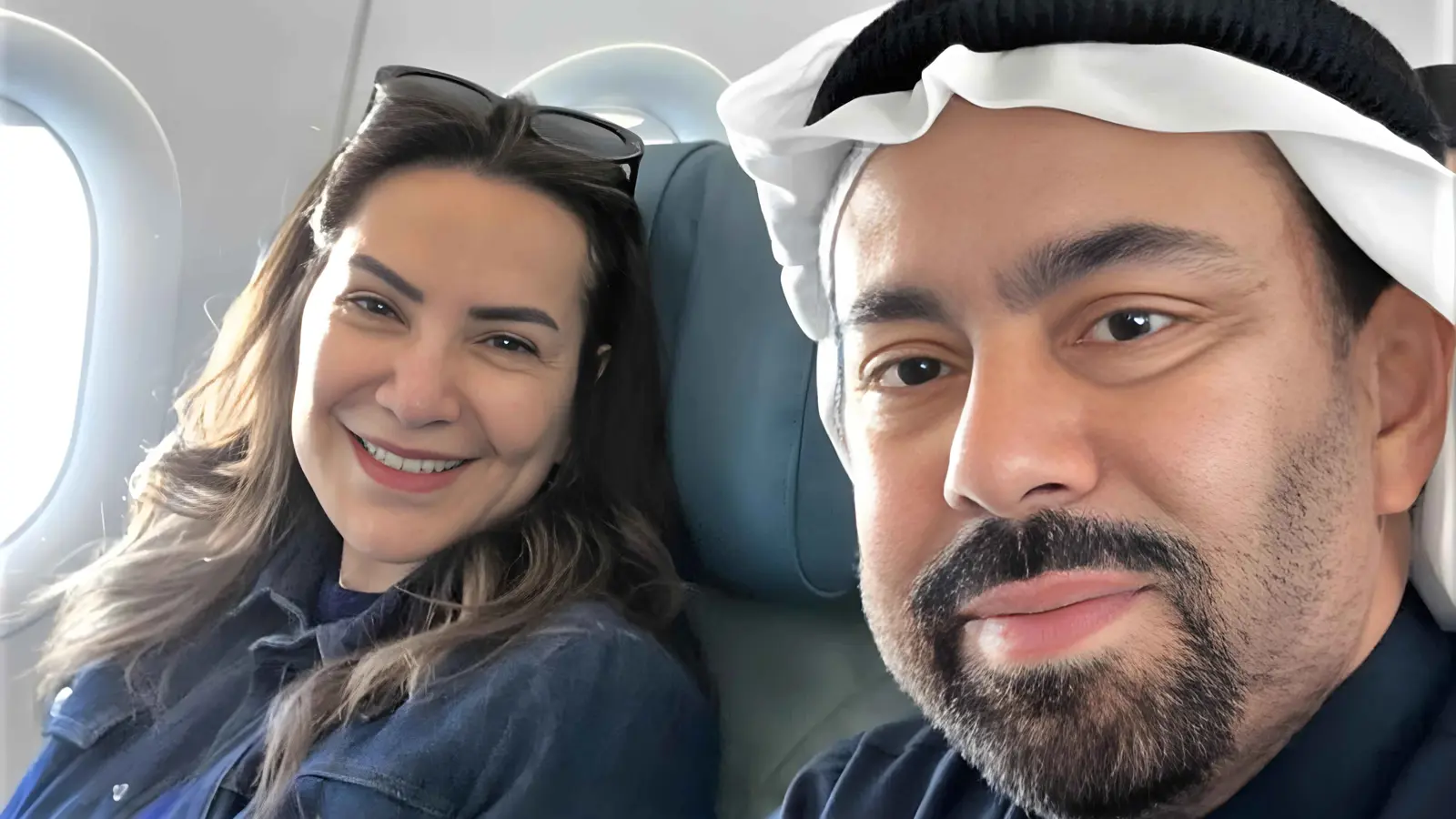 عبد العزيز مسلم وهدى حسين