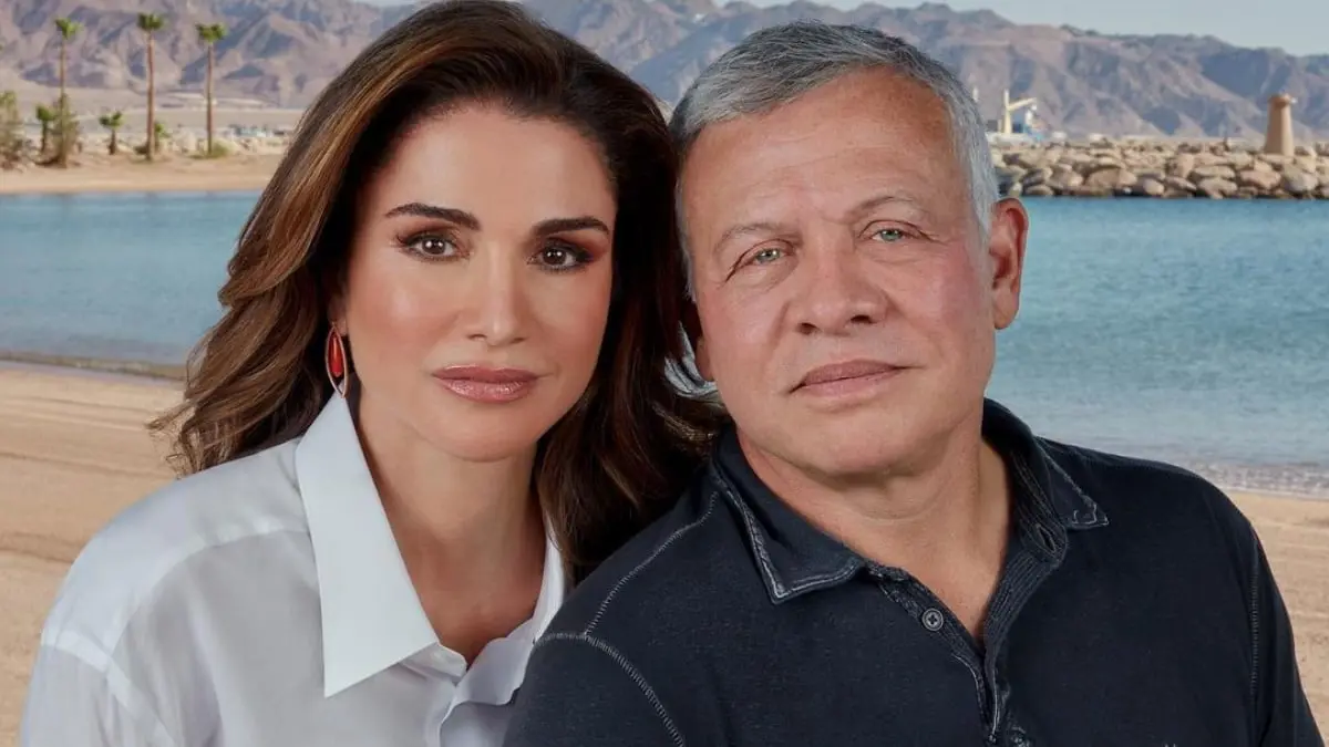 الملكة رانيا تهنئ زوجها الملك عبدالله الثاني برسالة صوتية وتعلق: لقلبي ملك