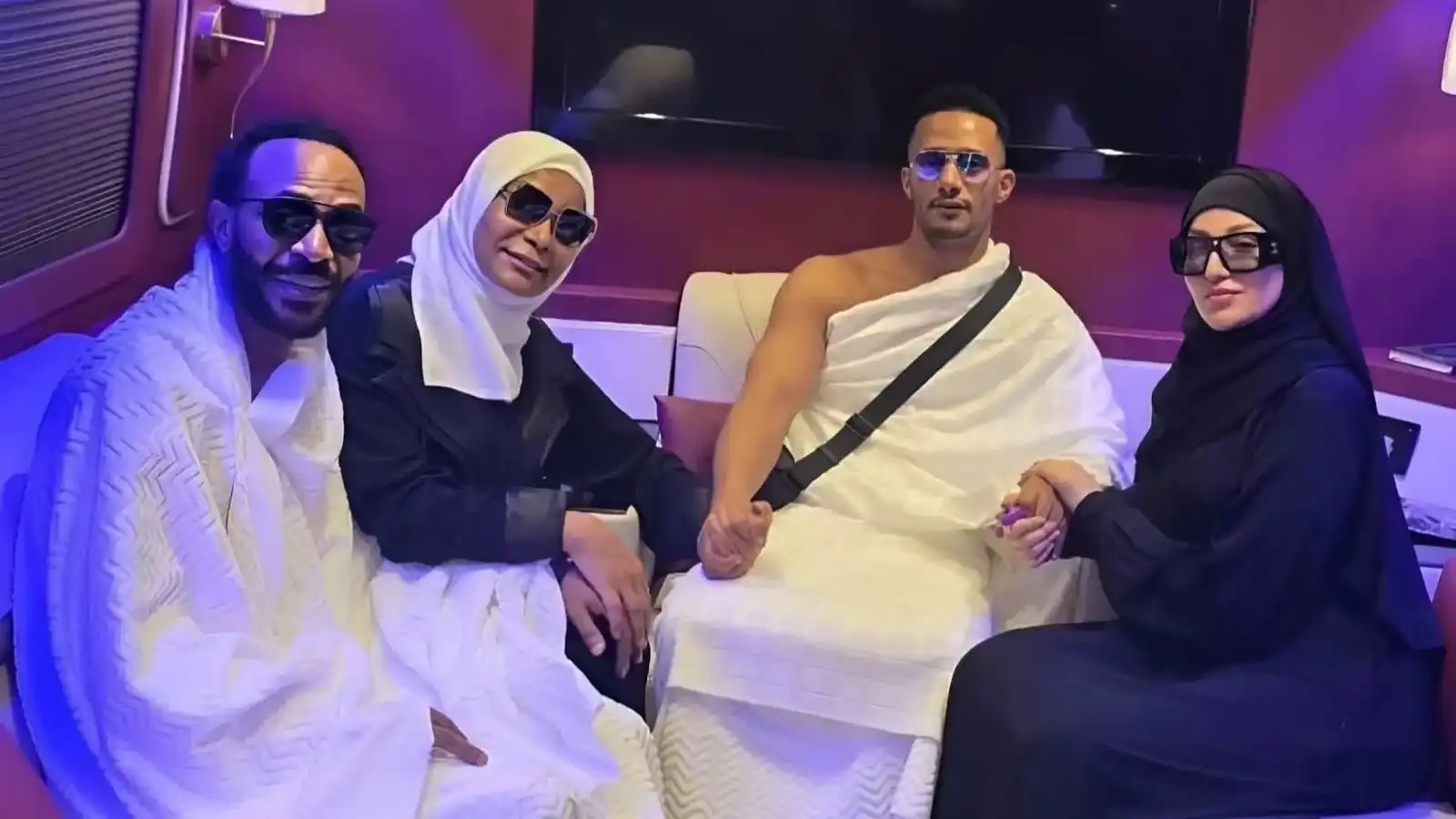 محمد رمضان.. الحج برفقة العائلة