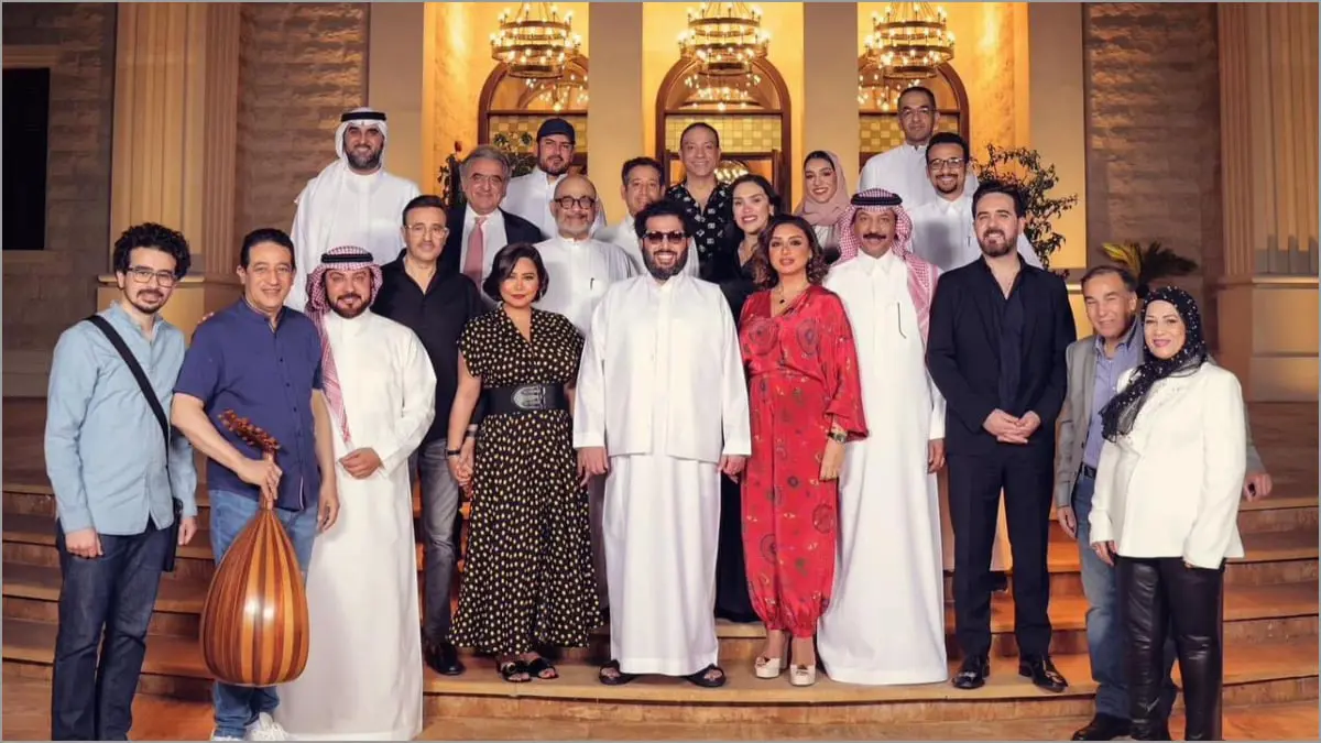 تركي آل الشيخ يستضيف نجوم حفل "روائع الموجي" في الرياض